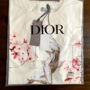 Christian Dior Robot T Shirt white